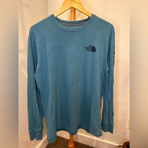 Turquoise North Face Long Sleeve